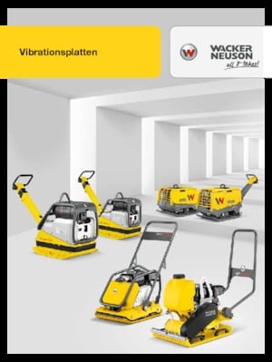 Piastre vibranti monodirezionali Wacker Neuson WP1550Aw