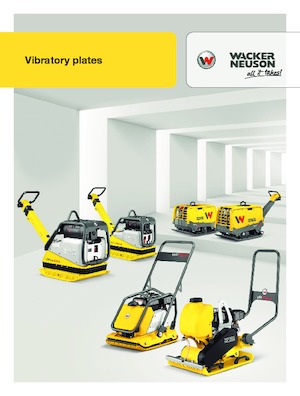 Piastre vibranti monodirezionali Wacker Neuson WP1550Aw