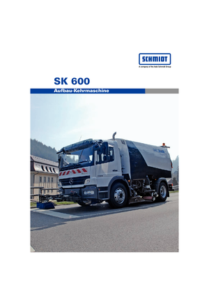 Autocarri spazzatrici duali Schmidt SK 600 dual