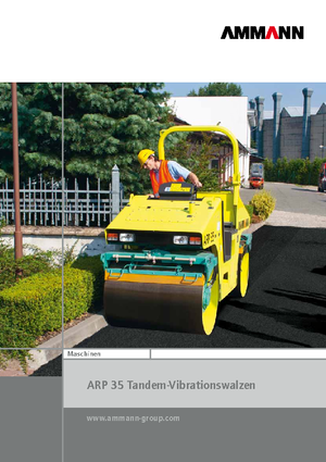 Compattatori stradali vibranti combinati Ammann ARP 35 K