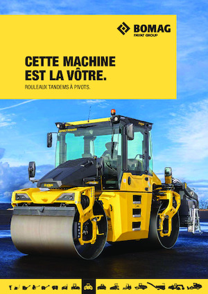 Compattatori stradali vibranti tandem Bomag BW 154 ACP-5