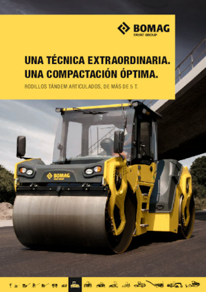 Compattatori stradali vibranti tandem Bomag BW 206 ADO-50