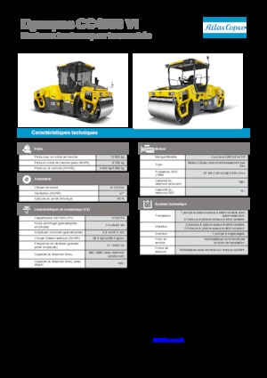 Compattatori stradali vibranti tandem Dynapac CC 4000 VI