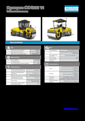 Compattatori stradali vibranti tandem Dynapac CC 4000 VI