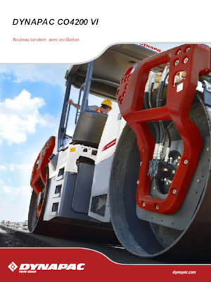 Compattatori stradali vibranti tandem Dynapac CO 6200 VI