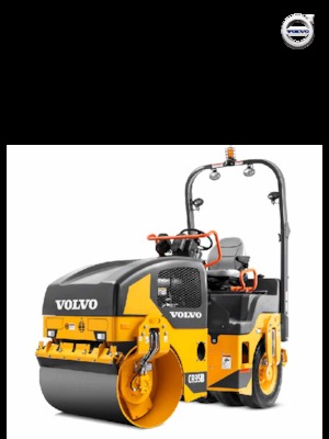 Compattatori stradali vibranti tandem Volvo CR35B 
