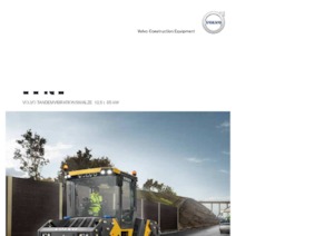 Compattatori stradali vibranti tandem Volvo DD105 