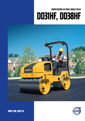 Compattatori stradali vibranti tandem Volvo DD31HF