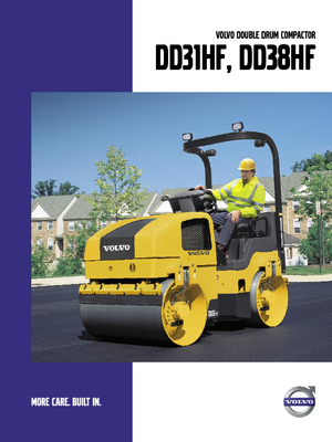 Compattatori stradali vibranti tandem Volvo DD31HF