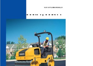 Compattatori stradali vibranti tandem Volvo DD31HF