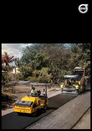 Compattatori stradali vibranti tandem Volvo DD100 