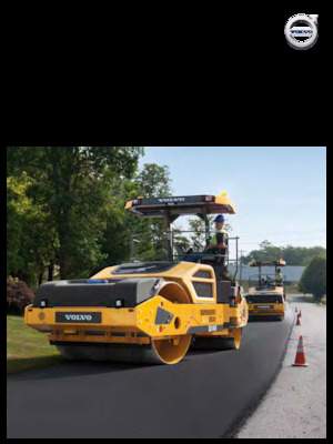 Compattatori stradali vibranti tandem Volvo DD140B