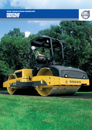 Compattatori stradali vibranti tandem Volvo DD112HF