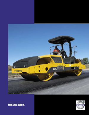 Compattatori stradali vibranti tandem Volvo DD118HF