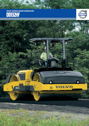 Compattatori stradali vibranti tandem Volvo DD132HF