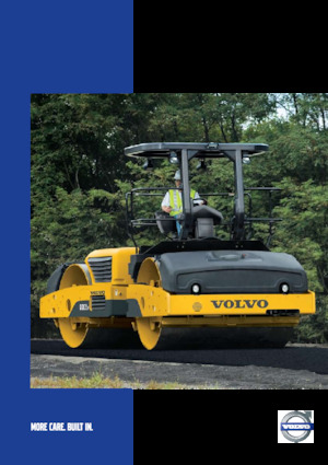 Compattatori stradali vibranti tandem Volvo DD132HF