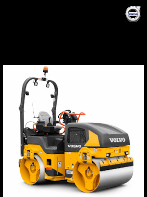 Compattatori stradali vibranti tandem Volvo DD35B 