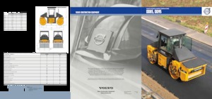 Compattatori stradali vibranti tandem Volvo DD85