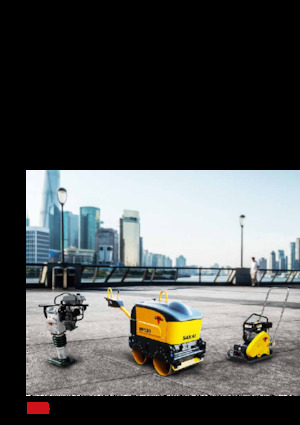 Compattatori stradali vibranti tandem Sakai HV58