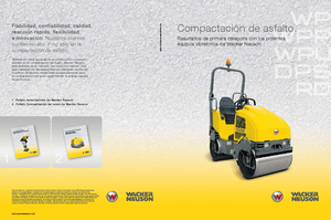 Compattatori stradali vibranti tandem Wacker RD 16-90
