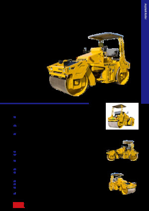 Compattatori stradali vibranti tandem Sakai SW652NDH-1K