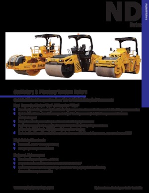 Compattatori stradali vibranti tandem Sakai SW850ND-II