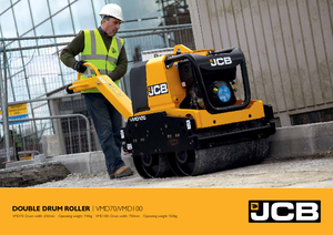 Compattatori stradali vibranti tandem JCB-Vibromax VMD70