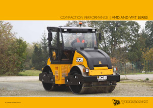 Compattatori stradali vibranti tandem JCB-Vibromax VMD100