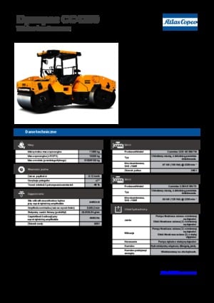 Compattatori stradali vibranti tandem Dynapac CC 4200