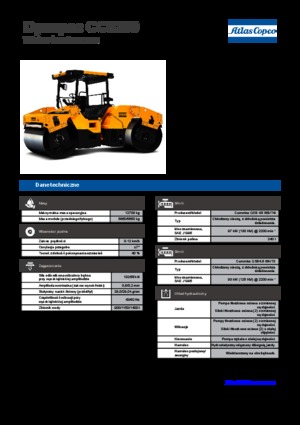 Compattatori stradali vibranti tandem Dynapac CC 5200