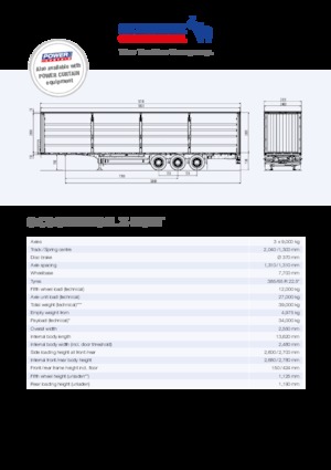 Semirimorchio piattaforma telone Schmitz Cargobull S.CS UNIVERSAL X-LIGHT
