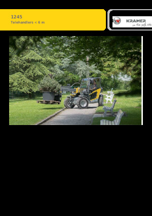 Sollevatori Telescopici Fissi Kramer 1245