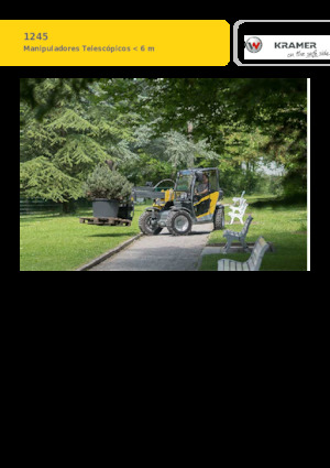 Sollevatori Telescopici Fissi Kramer 1245