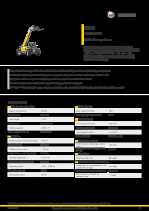Sollevatori Telescopici Fissi Kramer 2706