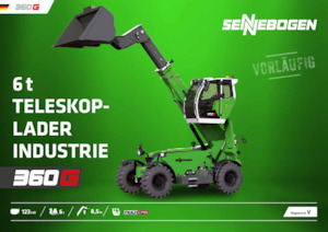 Sollevatori Telescopici Fissi Sennebogen 360 G 