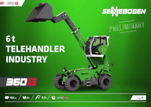 Sollevatori Telescopici Fissi Sennebogen 360 G 