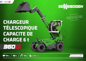 Sollevatori Telescopici Fissi Sennebogen 360 G 