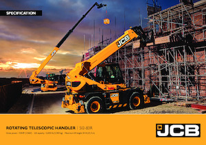 Sollevatori telescopici con torretta girevole JCB 512-83R