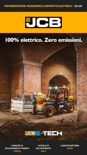 Piattaforme telescopiche elettriche JCB 525-60E Hi-Viz 