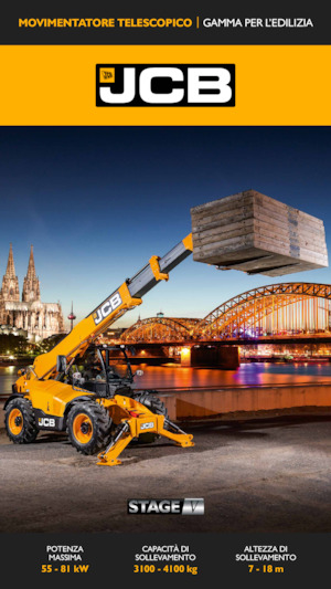 Sollevatori Telescopici Fissi JCB 540-180 Hi-Viz 