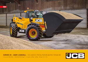 Mini caricatore frontale JCB 536-95 AGRI