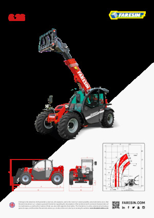 Sollevatori Telescopici Fissi Faresin Handlers 6.26 Classic 52