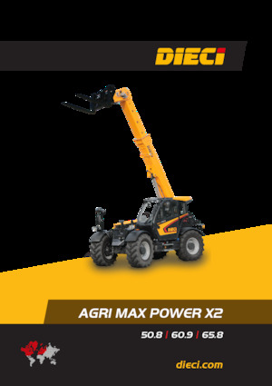 Sollevatori Telescopici Fissi Dieci Agri Max 50.8 Power X2