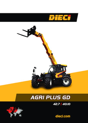 Sollevatori Telescopici Fissi Dieci Agri Plus 40.10 VS EVO2 GD