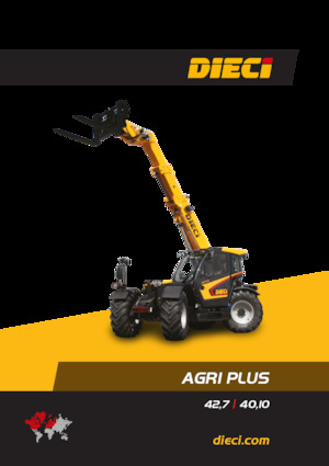Sollevatori Telescopici Fissi Dieci Agri Plus 42.7 VS EVO2 GD