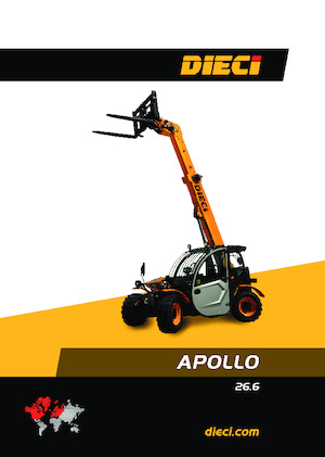 Sollevatori Telescopici Fissi Dieci Apollo 26.6