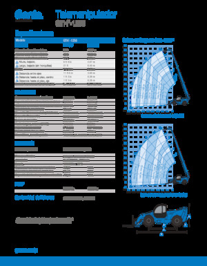 Sollevatori Telescopici Fissi Genie GTH-1256 