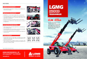 Sollevatori Telescopici Fissi LGMG  H1840