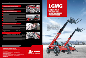 Sollevatori Telescopici Fissi LGMG  H1840