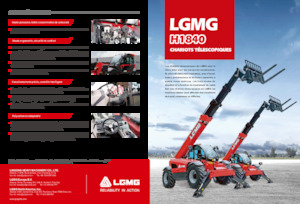 Sollevatori Telescopici Fissi LGMG  H1840